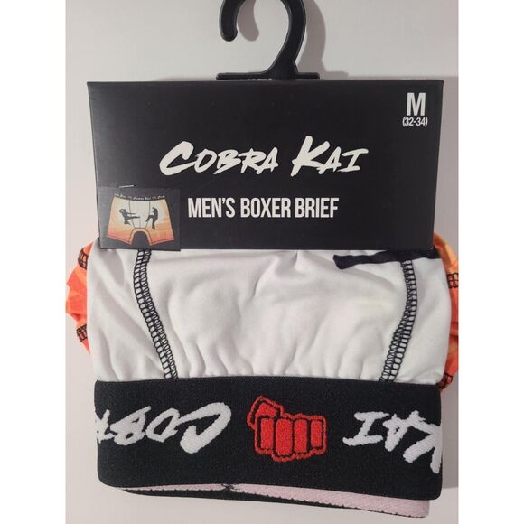 Cobra Kai Boxer Briefs Men's Size Medium Underwear NEW NWT Karate Kid - Picture 3 of 3